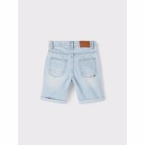 NAME IT Sweat Denim Shorts Batold Light Blue